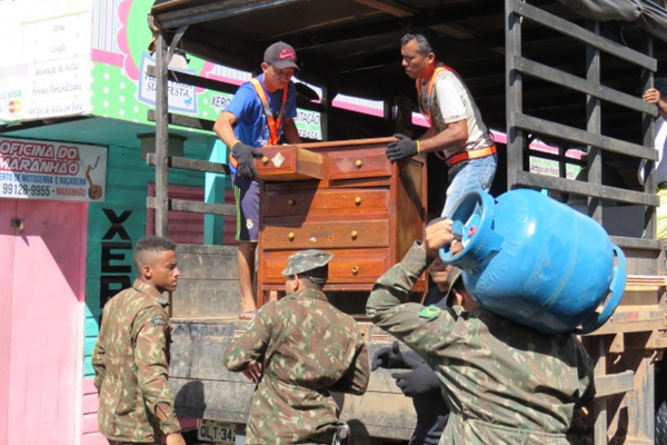 Exército Brasileiro começa ajudar na enchete de Laranjal do Jari